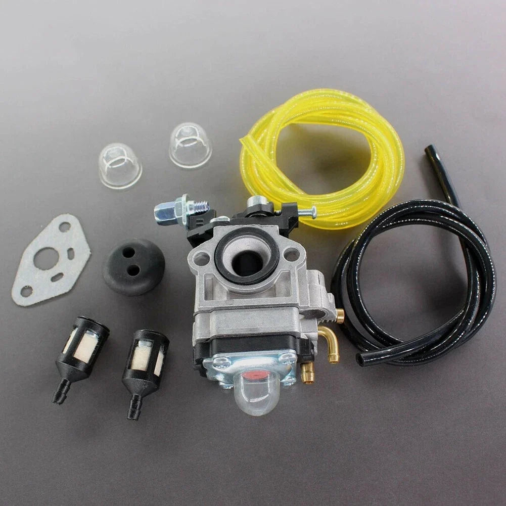 Carburetor for 22.5CC 23CC Scooter Engines (with Gasket, Bulb, Fuel Filters)