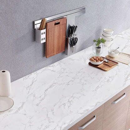 Marble Peel and Stick Wallpaper for Old Furniture (Self Adhesive)