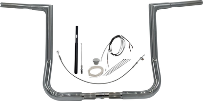 1-1/4" EZ Install Flat Top Handlebar Kit for Harley (719014)