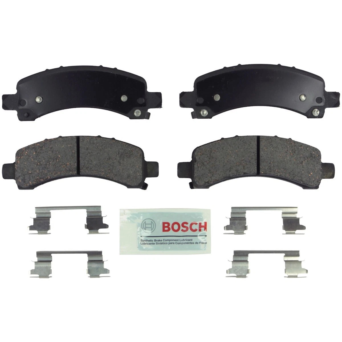 2X BE974H Brake Pad Set Rear for Chevy Express 3500 (2015–2020)