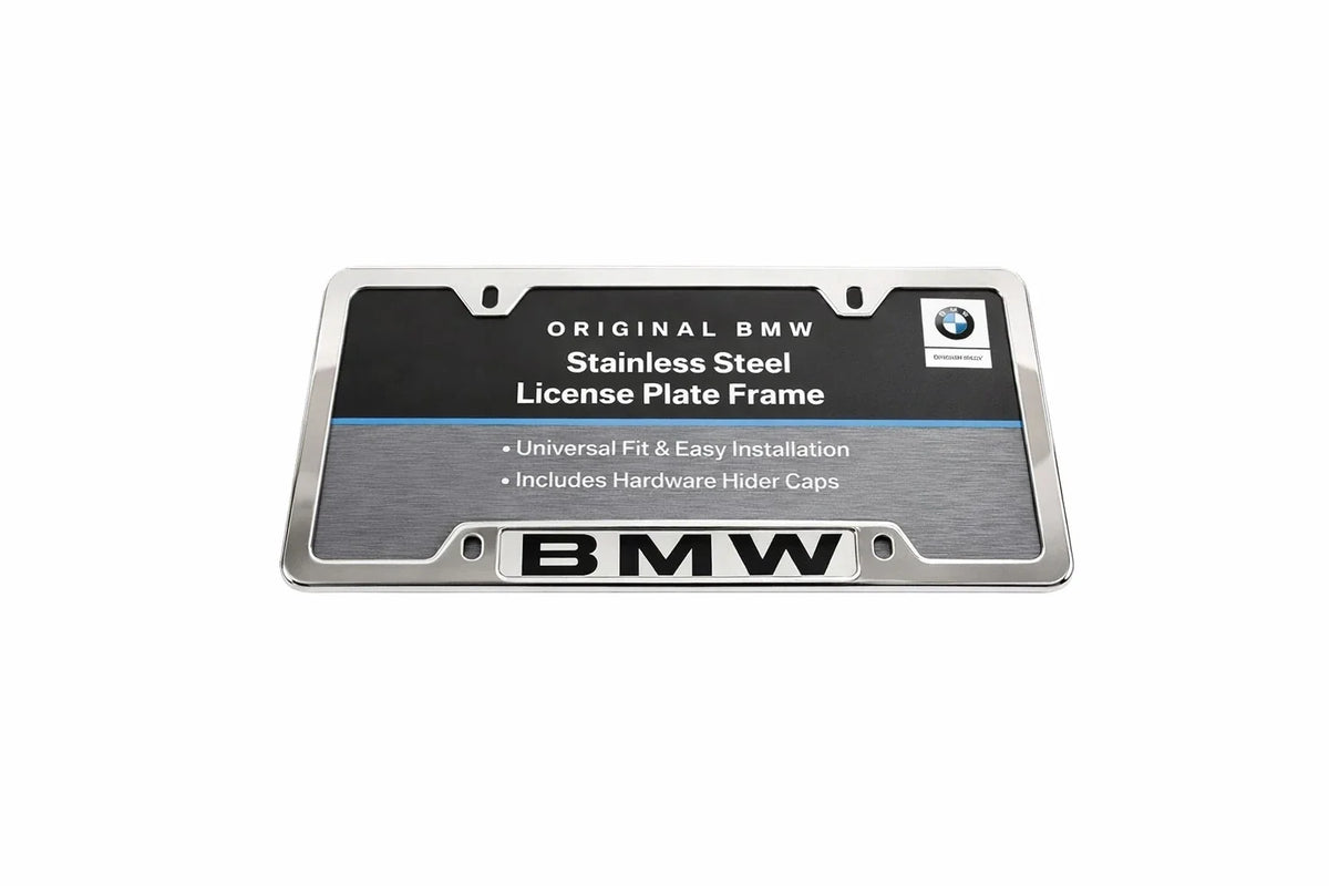 Genuine OEM License Plate Frame for BMW 325i, 525i, 750iL, X5, Z3 (1996–2003) 82120010395