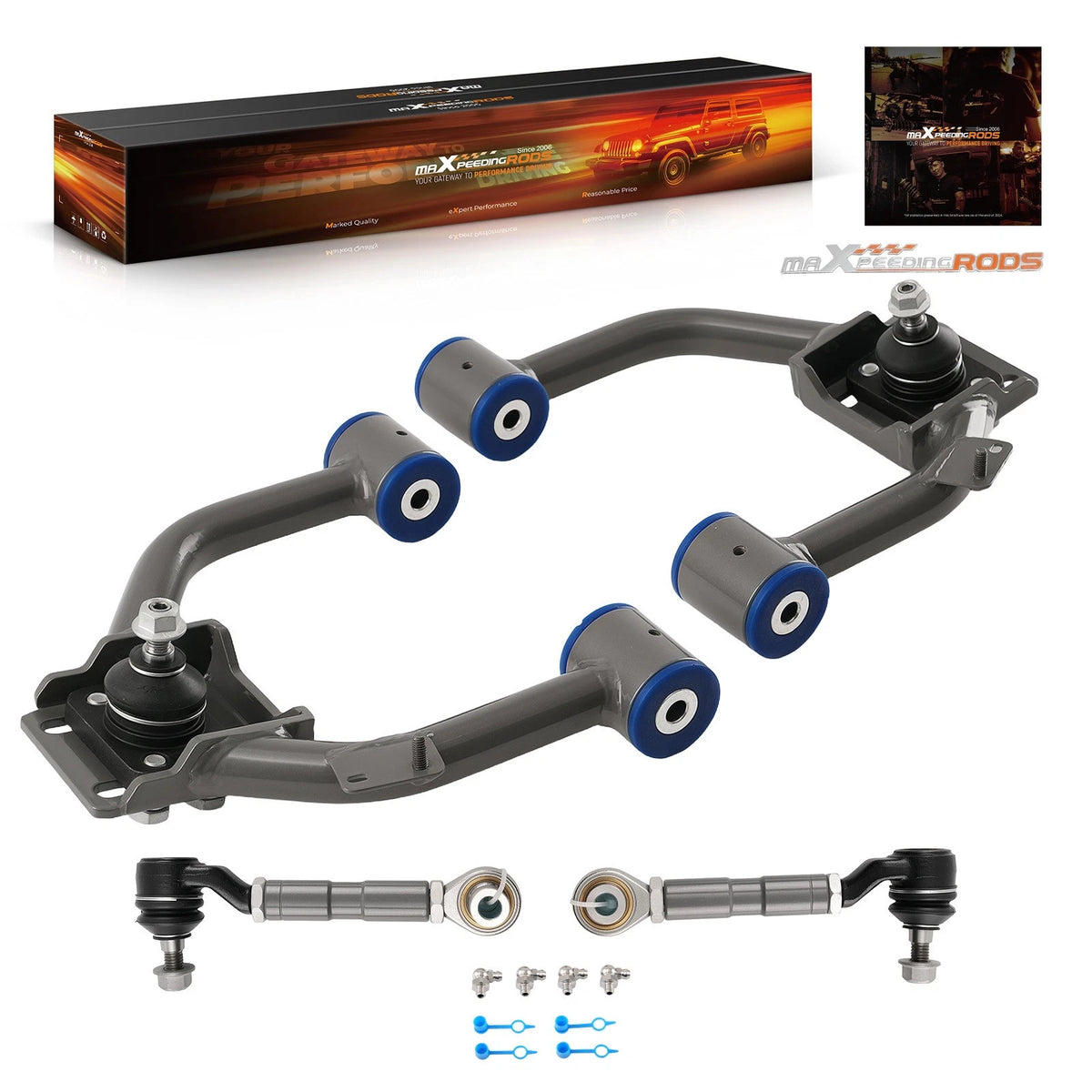 Alignment Kit Front Rear Camber Arms for Honda Accord 2003–2007, Acura TSX 2004–2008, M496WZ