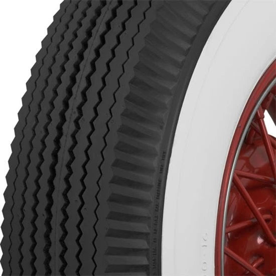 Firestone 600-16 Bias Ply Tire 3-1/4 Inch Whitewall (643510)