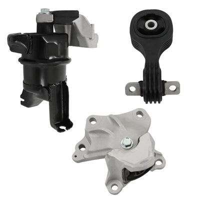 3Pcs Engine Motor Trans Mounts Set for Honda Civic Sedan (2012–2013) BCK19756K, EM-7148, EM-5990, EM-7116