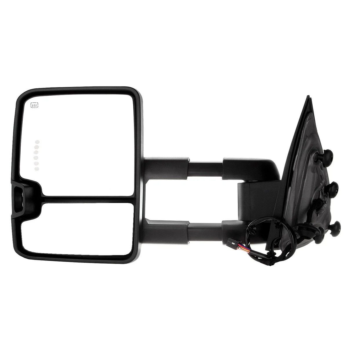 Set of 2 Chrome Power Heated Towing Mirrors for Silverado Sierra (2014–2018)