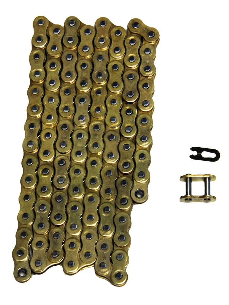 Gold 520x98 Non Sealed Drive Chain for Polaris Outlaw 450 & 525 S (98)FS-520-NZGf