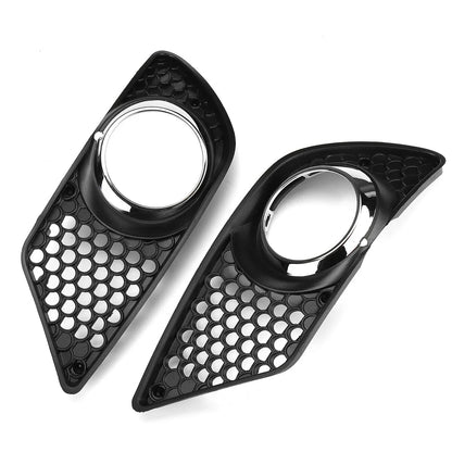 Front Fog Lamp Bezel Grille Cover for Benz C-Class W204 C300 C350 (2007–2010)