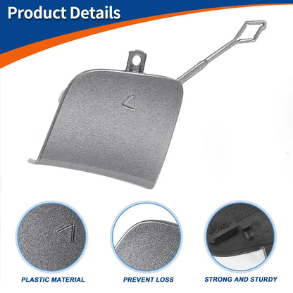 Tow Hook Cover for Mercedes-Benz A Class (2013–2018) No.A1778856500 Gray