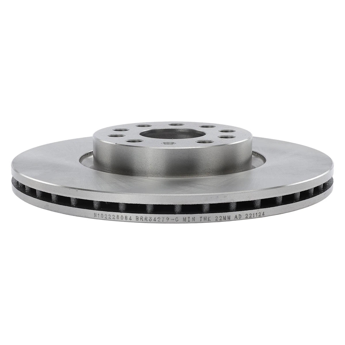 2X Brake Discs Front FWD for VW Passat Audi A3 (2016–2021) - 18053428, R34279, BR900468