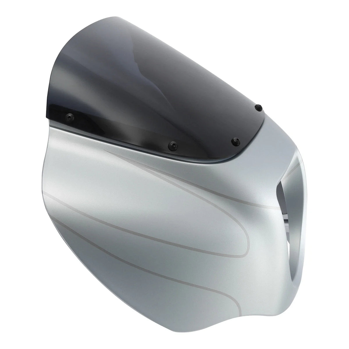 Fairing Windshield for Harley Softail Street Bob (2018–2023) Barracuda Silver Denim