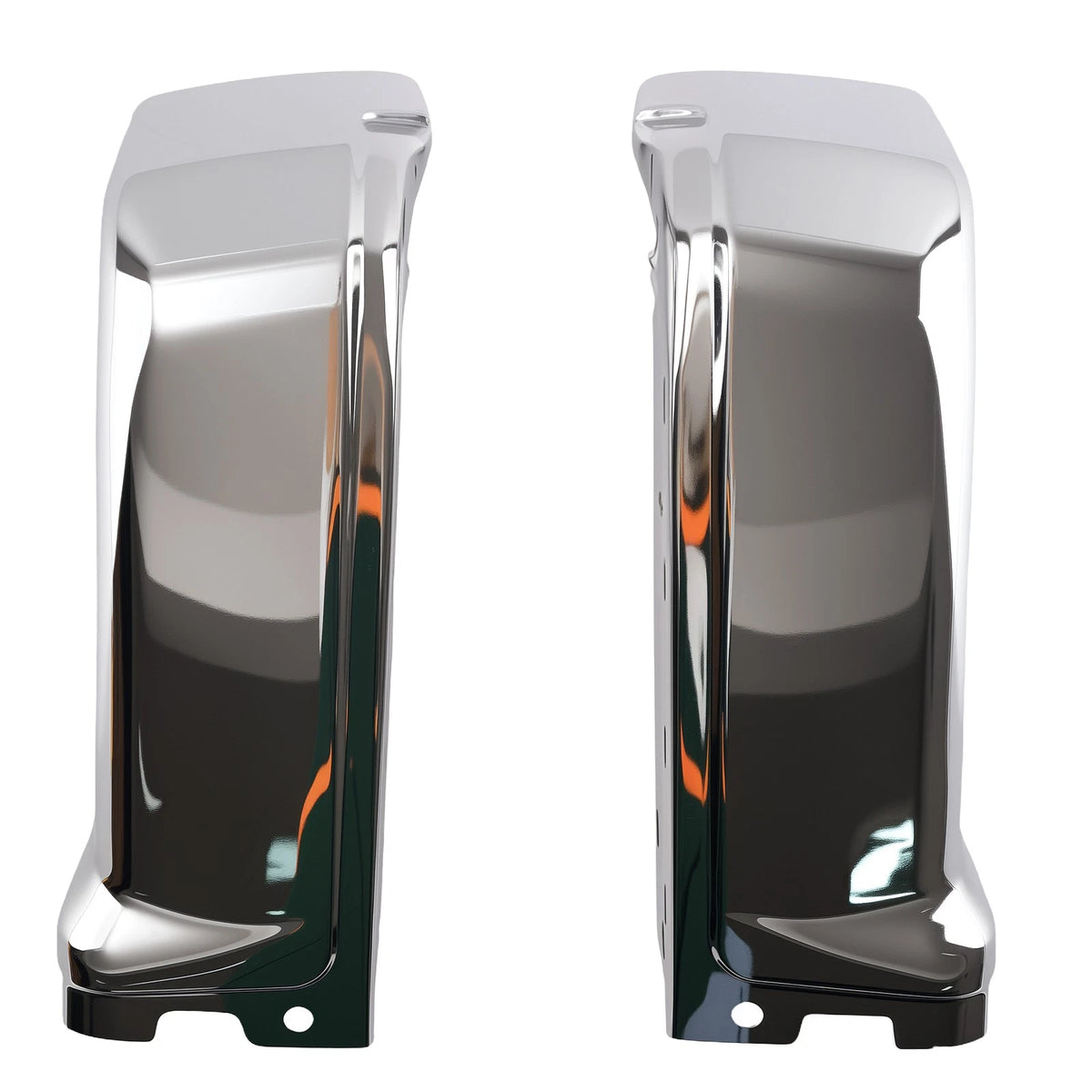 Set of 2 Chrome Rear Bumper Ends for Ford F150 (2009–2014) 9L3Z17906A, 6CJUaB