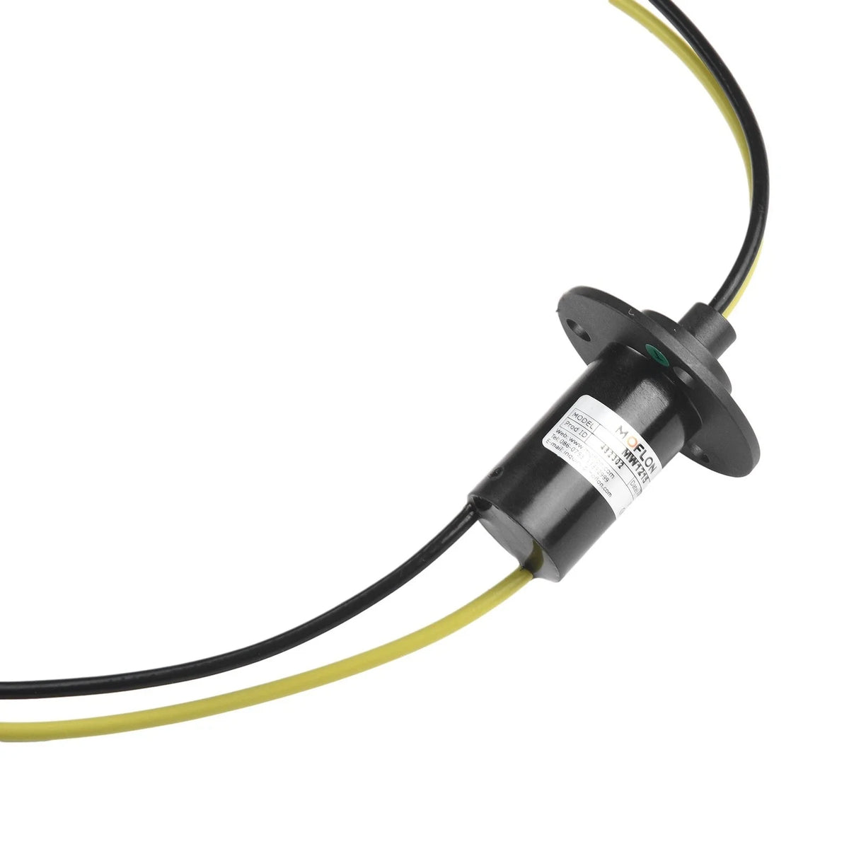 Conductive Slip Ring 2-Wire 30A 150RPM 22mm Diameter Collector Ring
