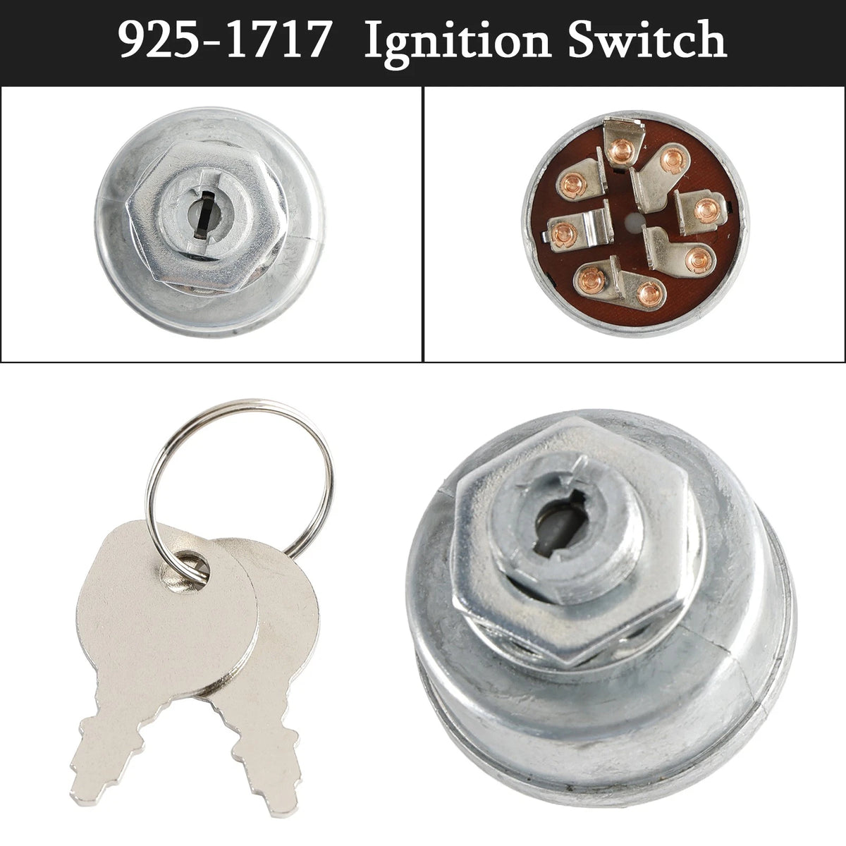Ignition Switch for Husqvarna Murray MTD (140301, 925-171)