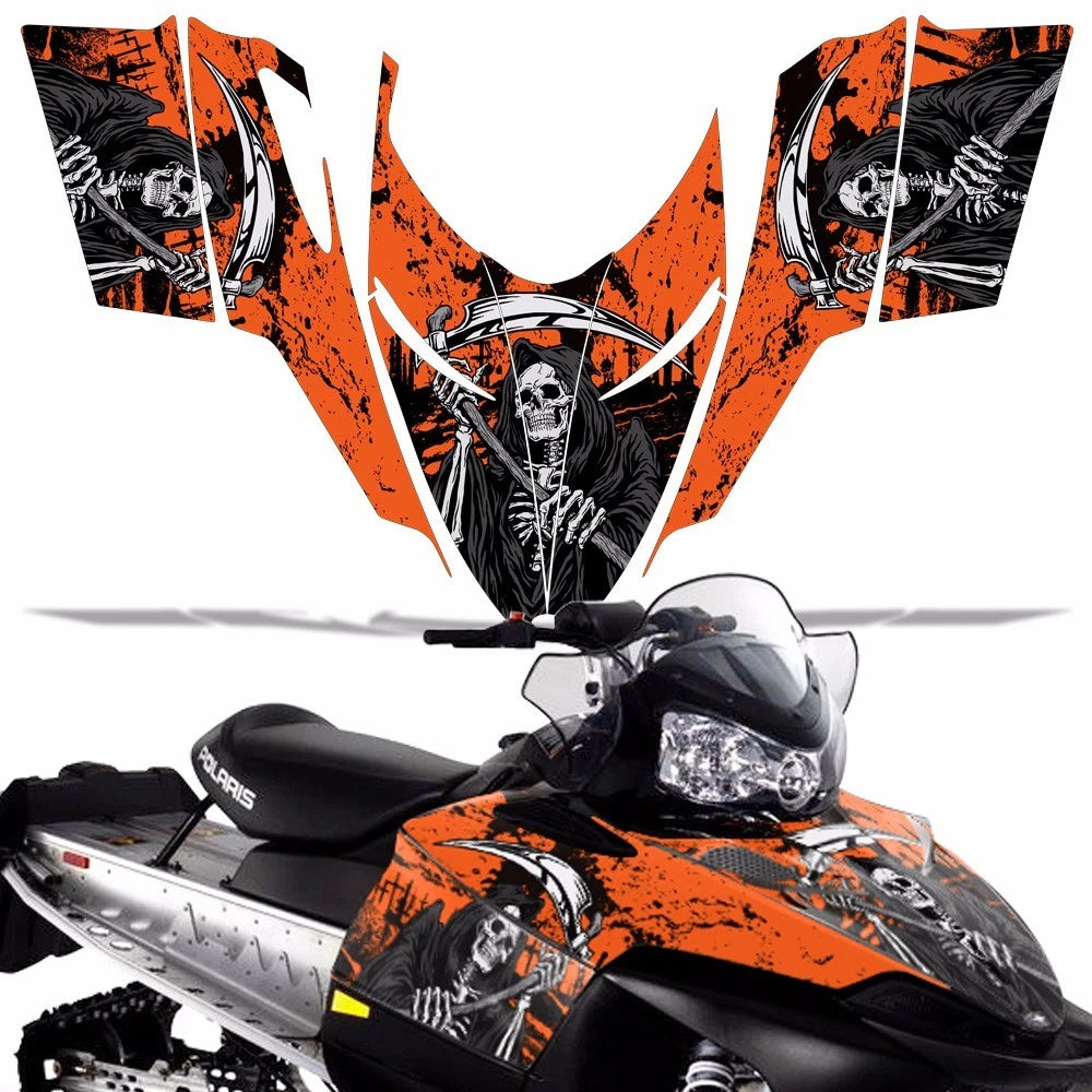 Sled Graphic Decal Sticker for Polaris Shift/Dragon/RMK/Switchback (2006–2010)