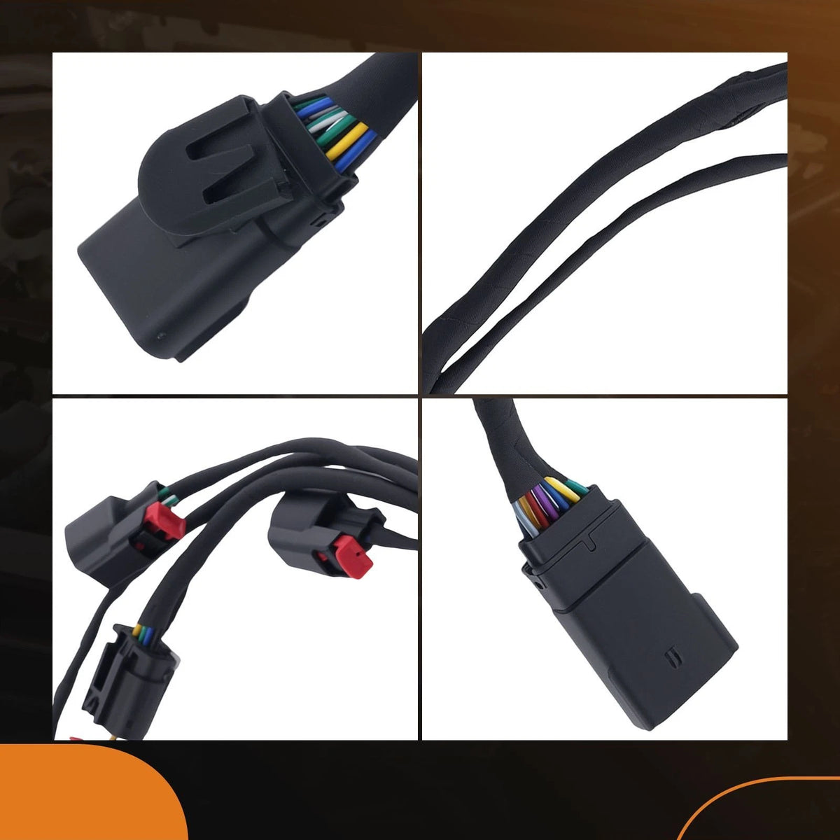 Injector Harness Left for Chevrolet Suburban GMC Yukon XL (2015–2016) VYUJZ3 HAR002L 12673824