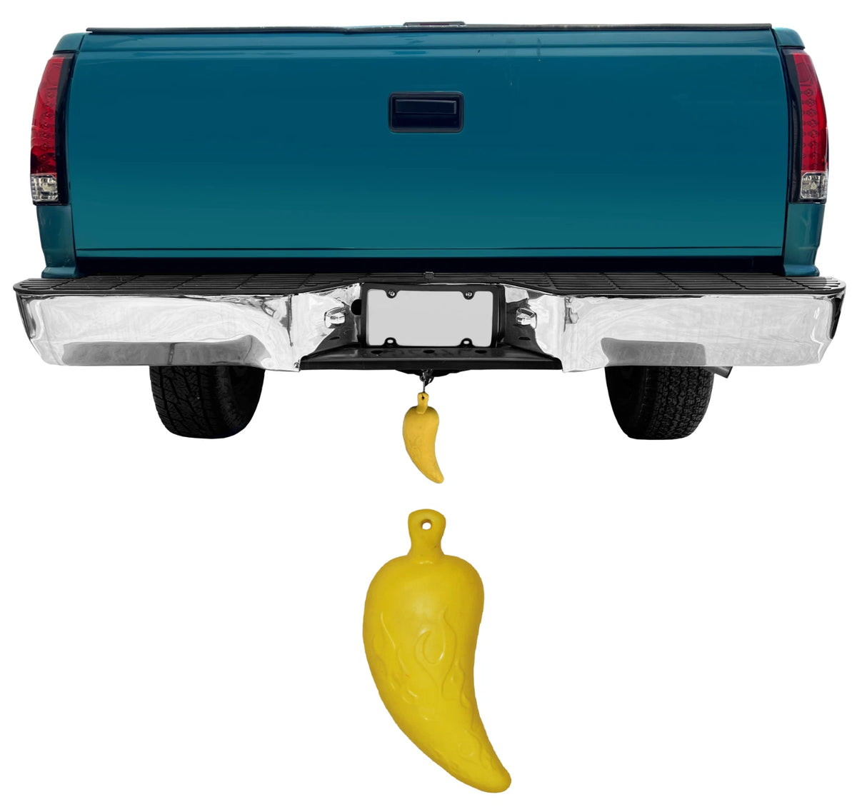 Heavy Duty Rubber Hitch Ornament for Truck (E57330)