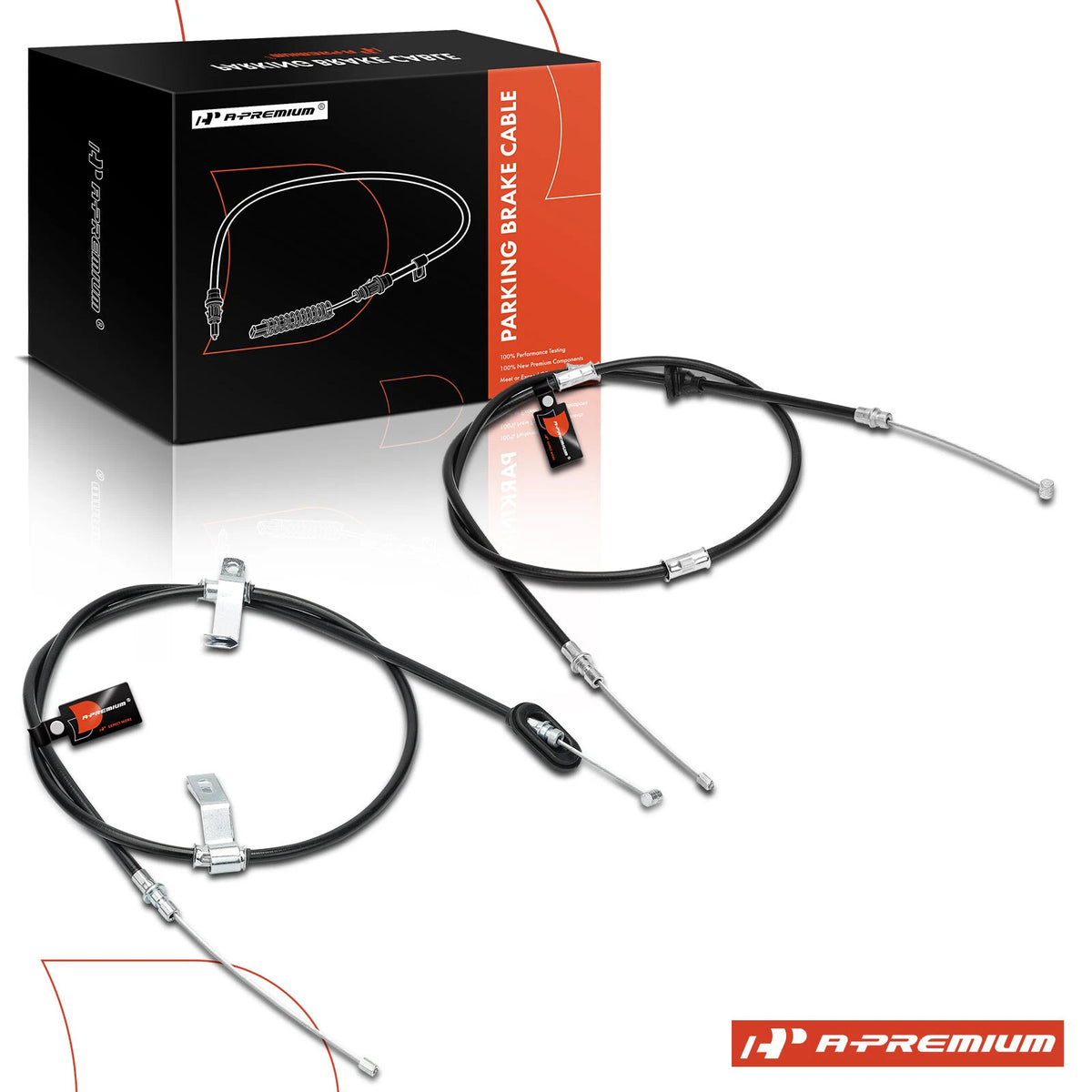 2X Rear Parking Brake Cable for Hyundai Sonata (1999–2002) 5977038005, 5976038005, C660488, C660489