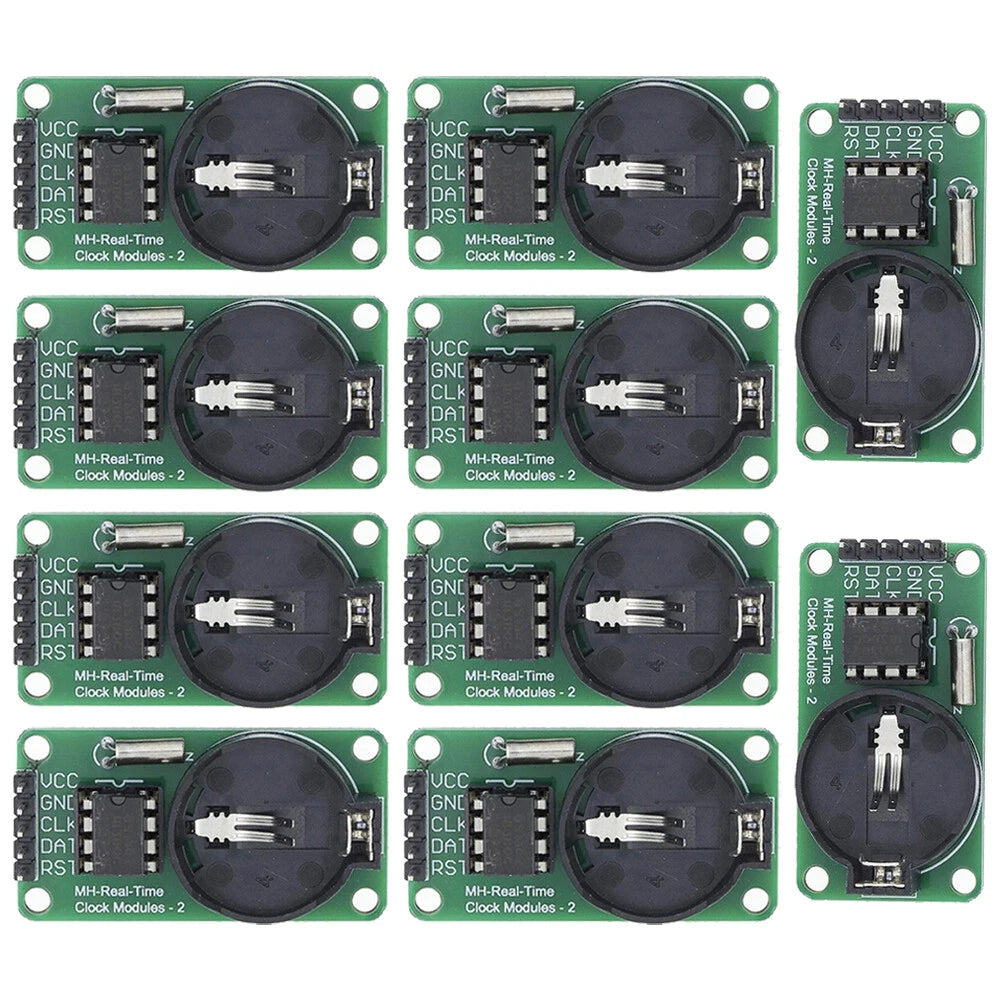10PCS DS1302 Real Time Clock RTC Module for Arduino