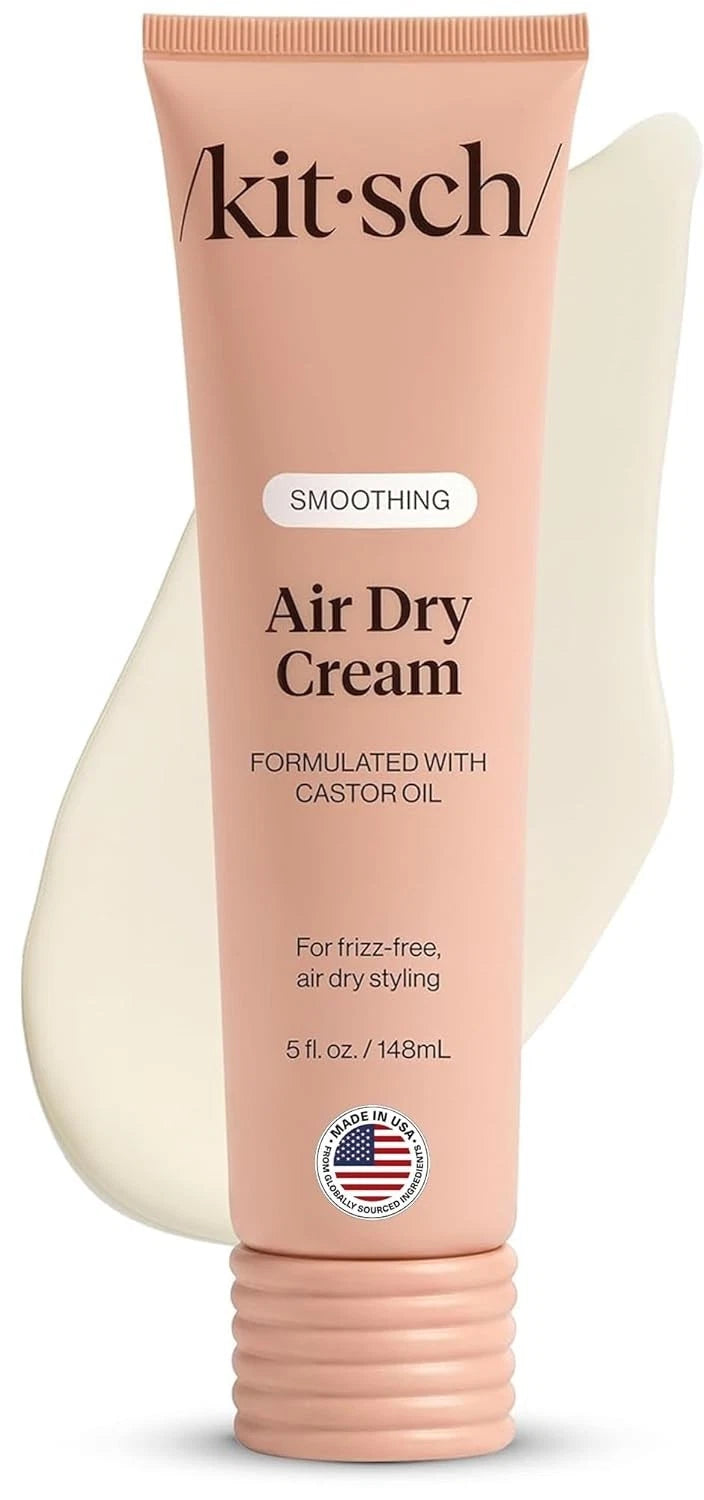 Kitsch Smoothing Air Dry Cream for Hair (Frizz Control)