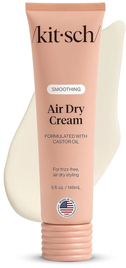 Kitsch Smoothing Air Dry Cream for Hair (Frizz Control)