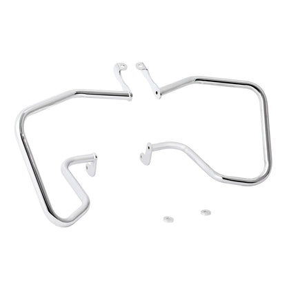 Chrome Saddlebag Guards Crash Bars for BMW R18 B Transcontinental (2021–2025)