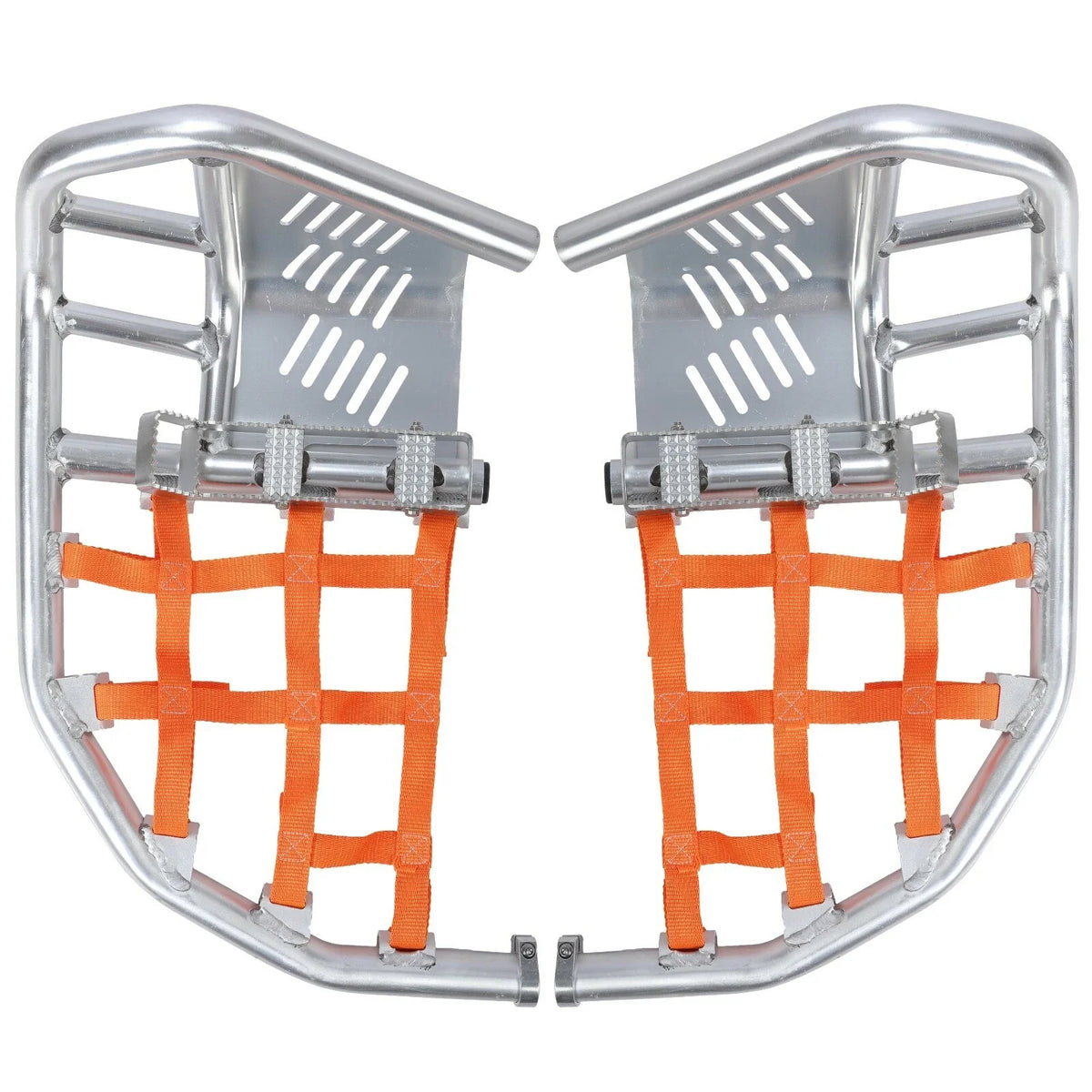 Silver Nerf Bars for Honda TRX 450R 450ER Sportrax (All Years)