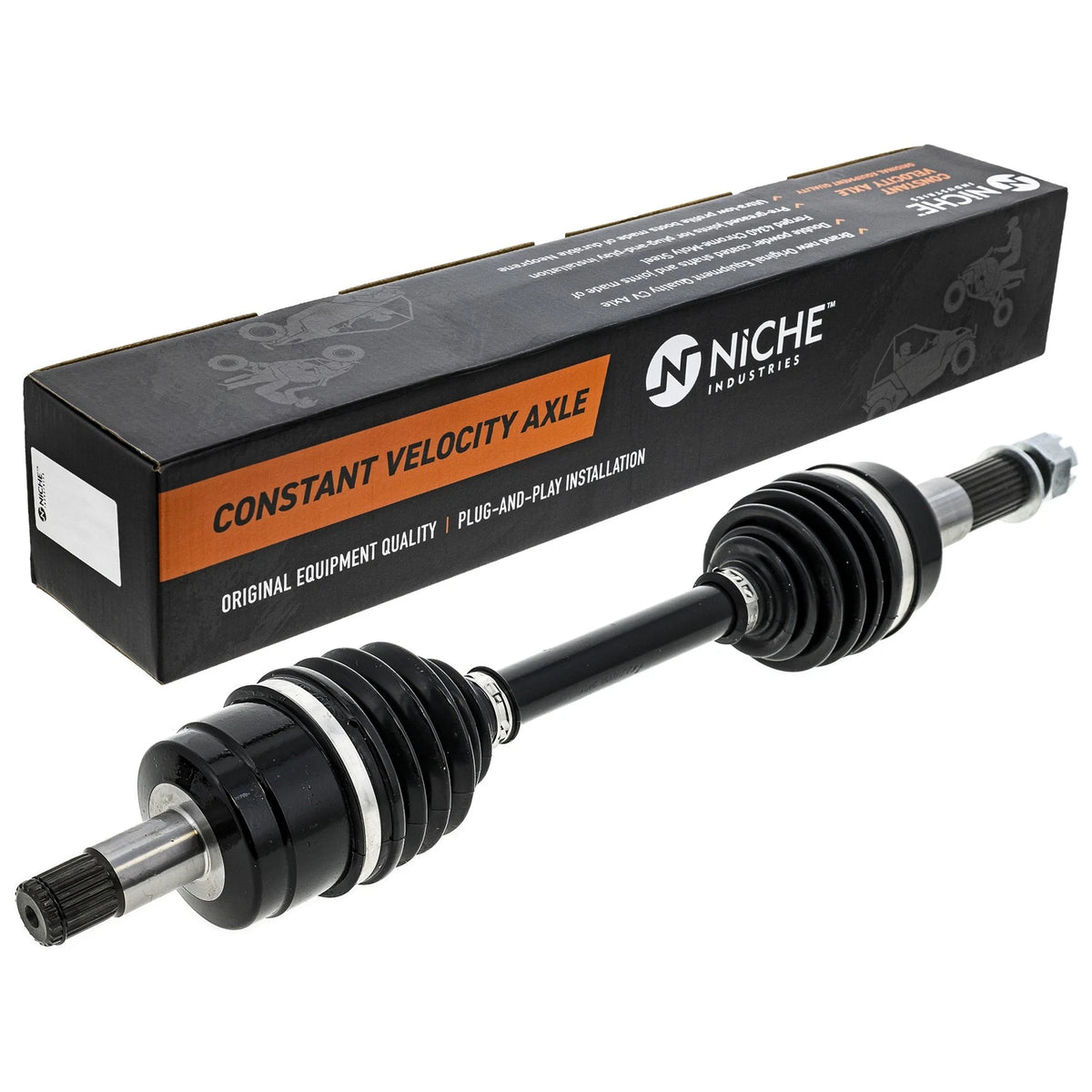 2X Front CV Axle Drive Shaft for CFMoto Cforce 600 (9DSV-270300-6K00-M2, 519-KCA2550X)