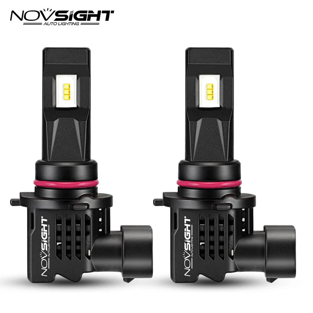 2X 9005 LED Headlight Bulbs Kit for NOVSIGHT (10000LM, 6000K)