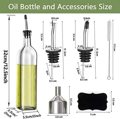 2X Olive Oil Dispenser Bottle for Glass (No Part Numbers)