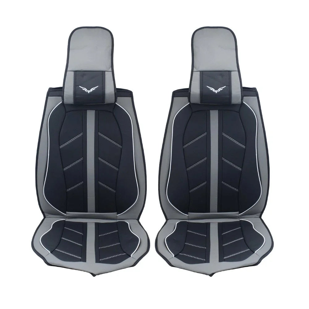 Set of 2 PU Leather Waterproof Seat Covers for Ford F-150