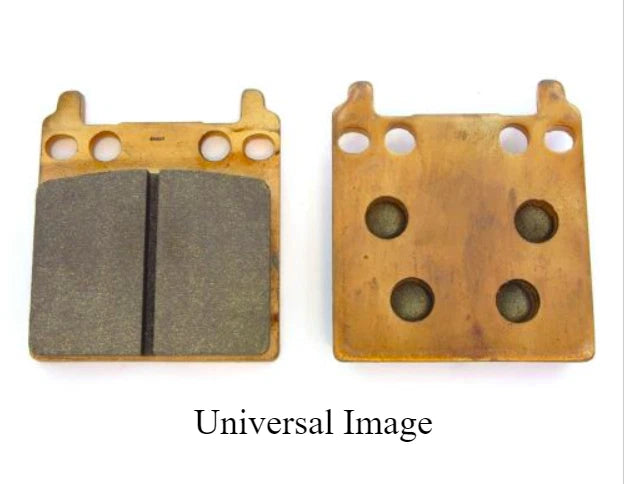 Rear Grooved Brake Pads for