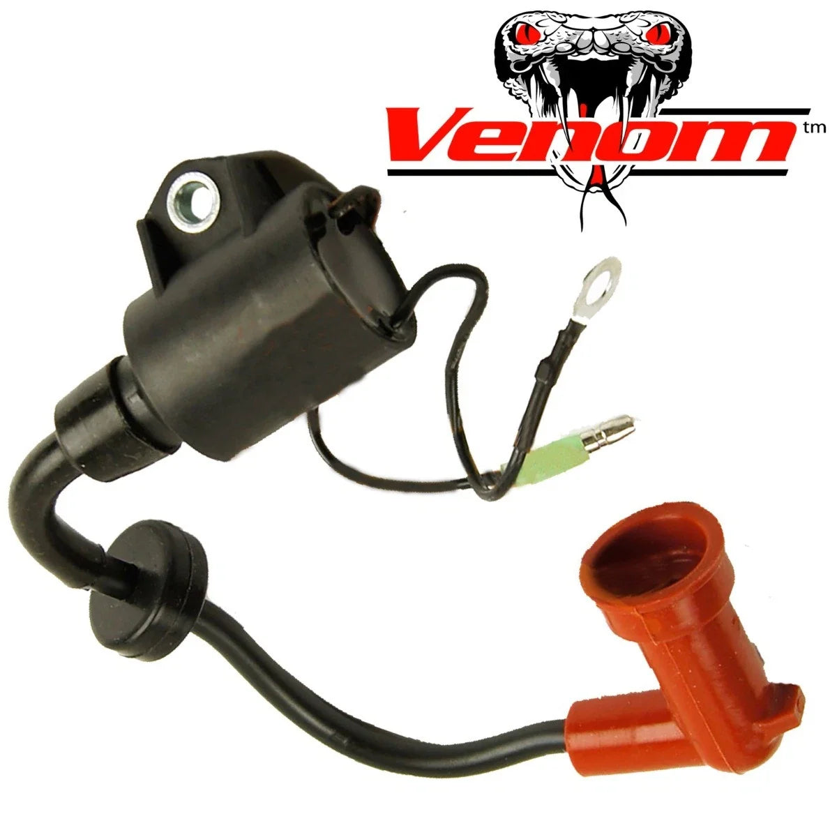 Venom Ignition Coil for Yamaha Outboard 2-Stroke 20-30 HP (61N-85570-10)