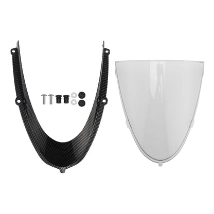 Headlight Fairing Windshield for Aprilia RS 660 (2020–2024) Simulated Carbon Clear