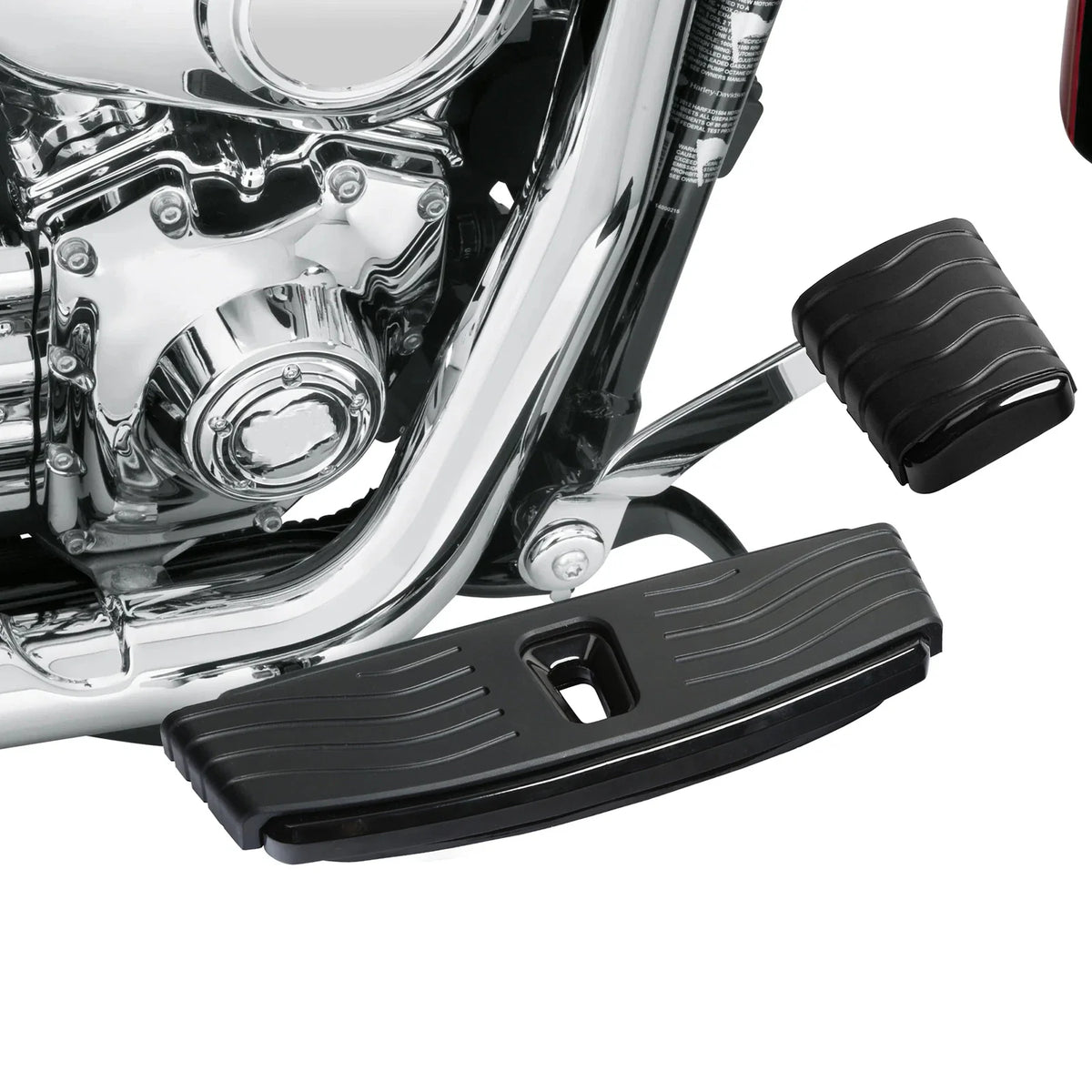 Brake Pedal Pad for Harley Softail (1986–2017), Touring Street Glide (1980–2024)