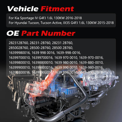 Turbo 28231-2B760 for Hyundai Tucson Kia Sportage (2016–2018)