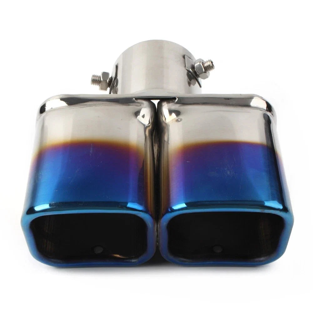 Stainless Steel Dual Exhaust Pipe Tail Muffler Tip for Car (2010–2020)