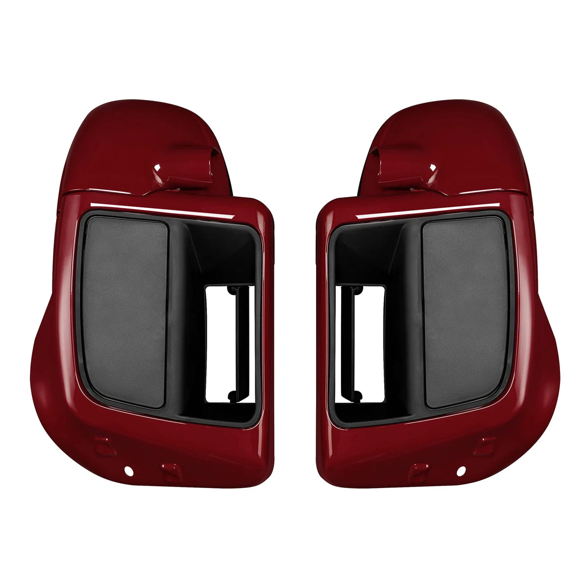 Lower Vented Leg Fairings for Harley Touring Road Glide (2014–2025) Billiard Red