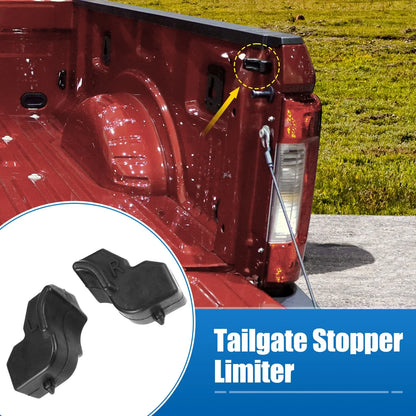 1 Pair Rubber Tailgate Stop Bumper FL3Z-99439A00-B FL3Z-99439A00-A for Ford F150 (2015–2023)