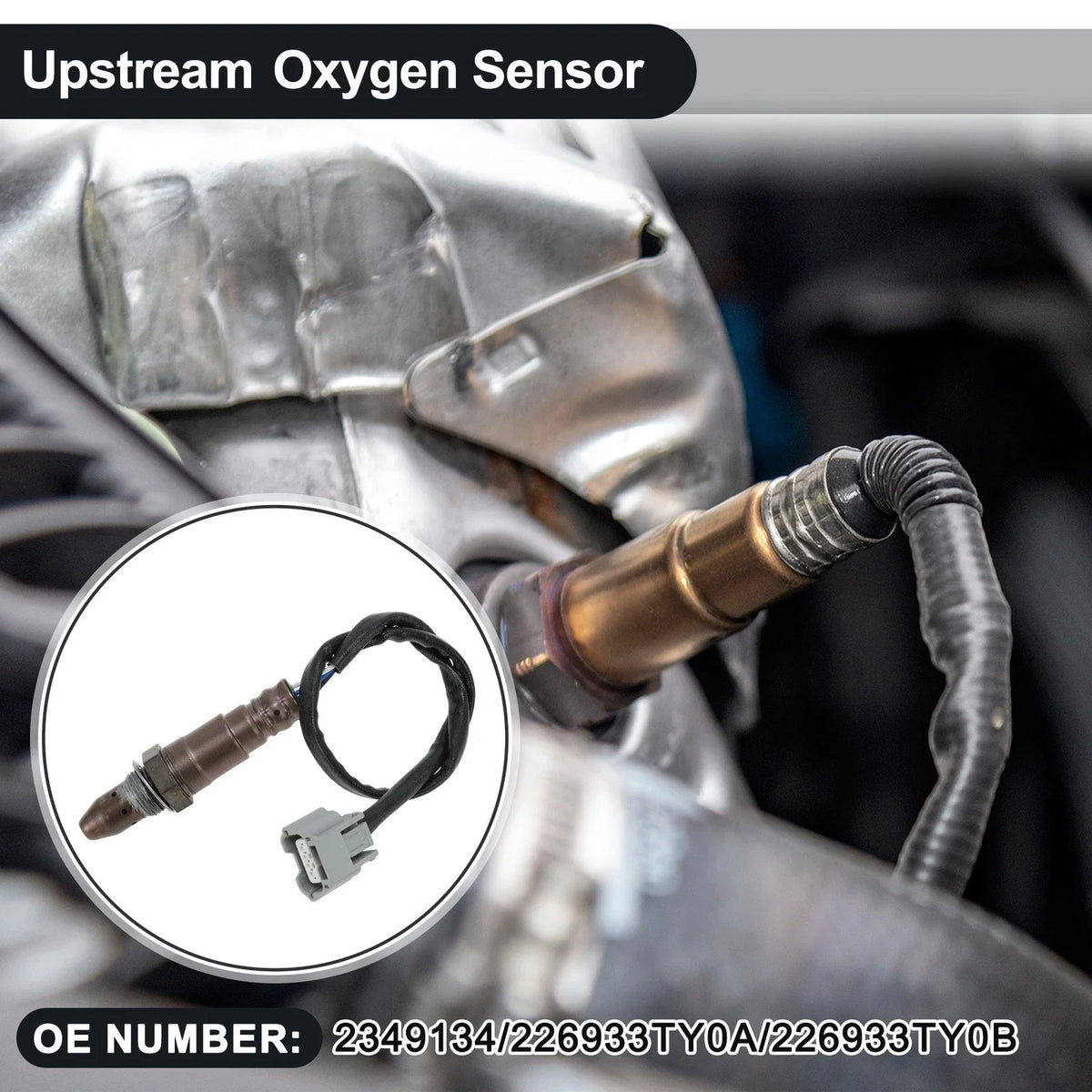 Upstream Oxygen Sensor for Nissan Altima 2.5L (2013–2018) O2 Sensor 2349134