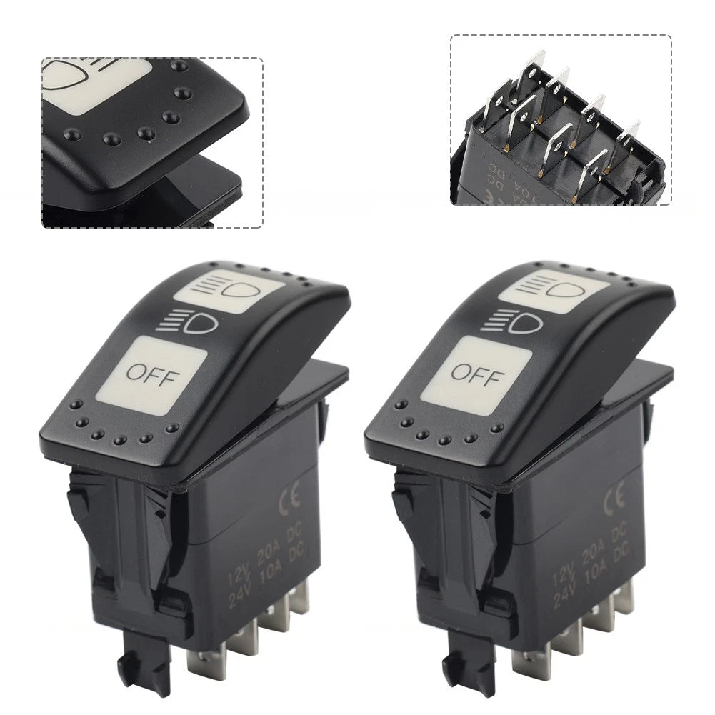 2X Headlight Switch for Can-Am Defender Maverick (710004492)