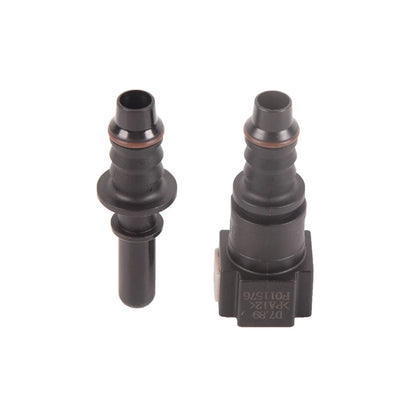 Straight Nylon Fuel Line Hose Connector for SAE 5/16 (8mm) Vehicles