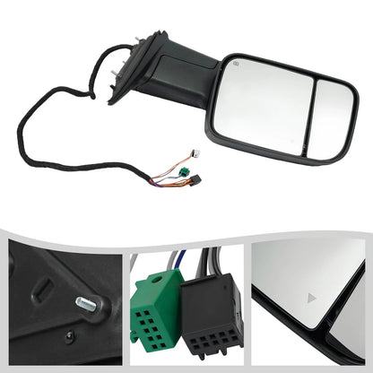 LH Left Towing Mirror for Ram 2500 3500 (2019–2021)