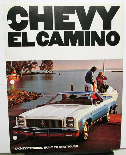 Original Dealer Brochure for 1977 Chevrolet Chevy El Camino