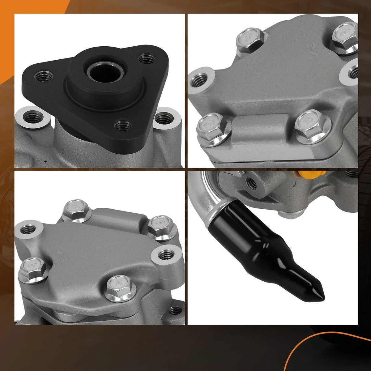 Front Power Steering Pump for Porsche Cayenne V8 (2003–2006)