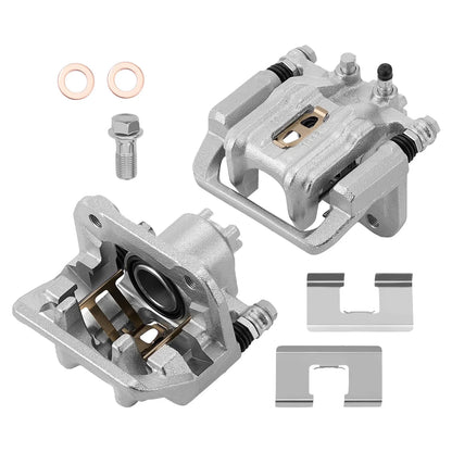 Pair Rear Brake Calipers for Acura RDX (2007–2011) Honda CR-V (2007–2011)