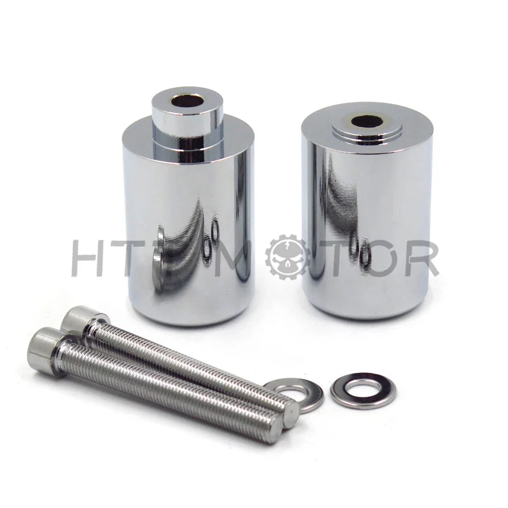HTT Aluminum Frame Slider for Honda CBR 929RR (2000–2001) & CBR 954RR (2002–2003) Chrome