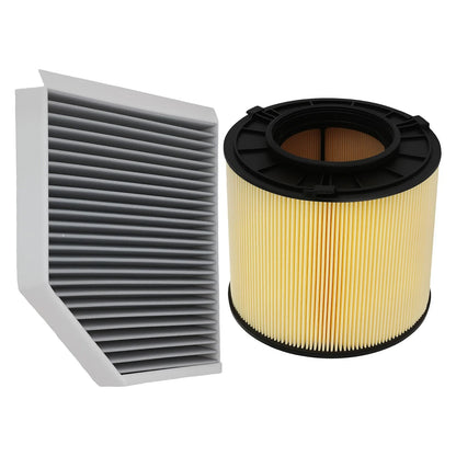 Set of 2 Engine & Cabin Air Filters for Audi S6 (2013–2018) WA10866 LAK667 CAF4439