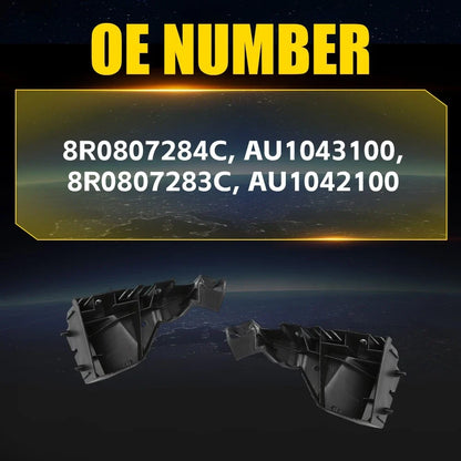 Set of 2 Bumper Brackets for Audi Q5 SQ5 (2009–2017)