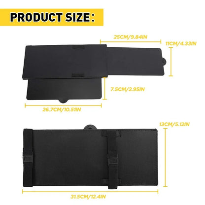 Set of 2 Car Sunshade Extend Visor Covers Anti Glare Universal J for