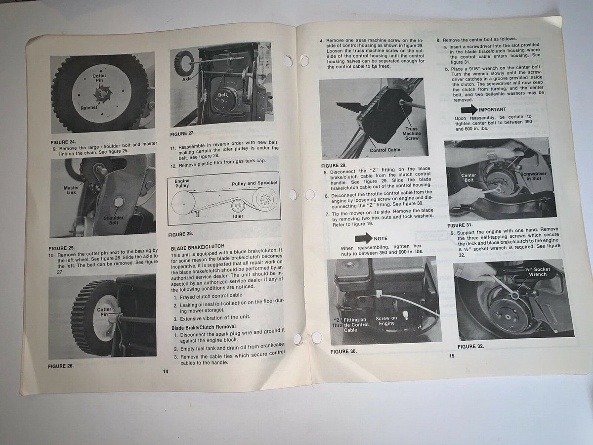 Lawnmower Parts Catalog for Lawn Boss 21